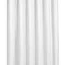 Barossa Design Extra Long Shower Curtain Liner with 6 Magnets - 72" x 84" XL White Waterproof PEVA Shower Liner for Bathroom, PVC Free, Metal Grommets - White, 72x84