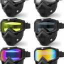 Frienda Motorcycle Goggles Mask Paintball Mask Anti Fog Motorcycle Riding Glasses Tactical Airsoft Safety Goggles Atv