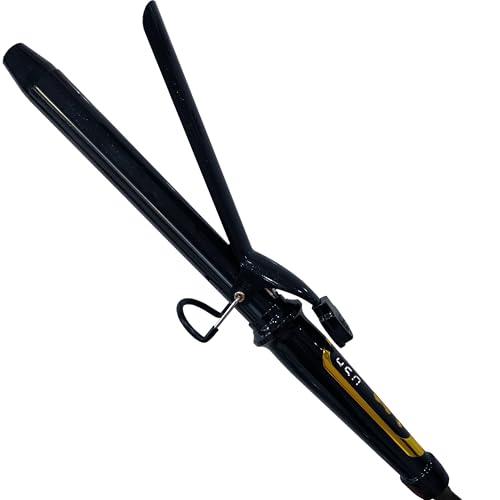 abp 1 Inch Curling Iron Extra Long Barrel with Ceramic Coating for Long/Medium Hair,LED Display Instant Heat up to 450°F with clamp,Hair Waving Style Tool Girls & Women