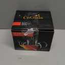 CNGLASS Glass Teapot Stovetop Safe,Clear Teapot with Removable Infuser 20.3 oz,Loose Leaf and Blooming Tea Maker