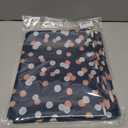 92 x 20 Inch Flower Oxford Cloth Jumbo Rug Storage Bag, Dustproof Carpet Protection Bags, Rolled Rugs Drawstring Carpet Pouch for Indoor Outdoor Carpet Storage Packing