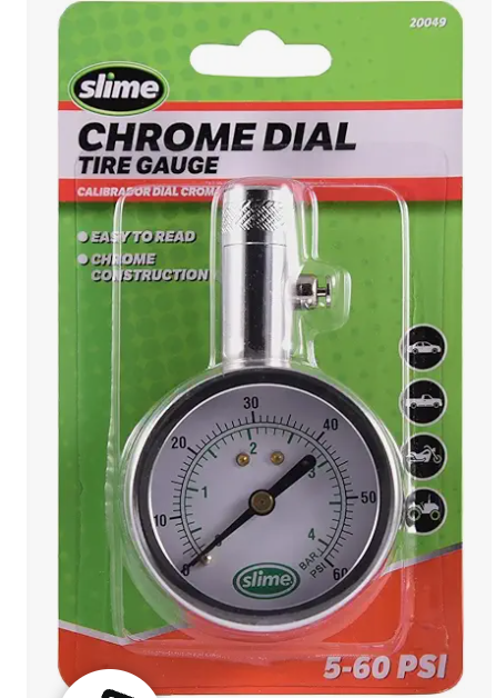 Elite High Pressure Dial Tire Gauge (10-160 Psi) (2pcs)
