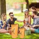 BBQ Blanket for Resting Meat, 2 Pcs(21in & 15in) Reusable Meat Resting Blanket for Grilling Accessories, 5-Layer Insulated Meat Resting Bag with Handle Design for Large Brisket/Pork Shoulders/Turkeys (Brown)