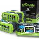 Crocodile Cloth Auto Cleaning Wipes – 600 Count (6 Packs of 100) XL 15" x 10" Heavy-Duty Car Wipes for Engine Degreaser, Detailing, Tires, Tools & DIY Projects
