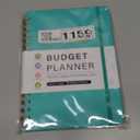 Undated Monthly Budget Planner - 12 Month Budget Book With Expense & Bill Tracker, Money Budgeting Notebook To Effectively Manage Your Finances - Turquoise