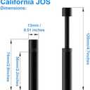 GPU Support Bracket Graphics Card Brace Anti-Sag Holder Height Adjustable Video Card Stand Black Large