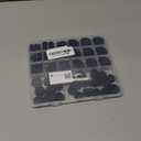 125Pcs Black Rubber Plug Box, Various Sizes of Round Hole Silicone Tool, Rubber Plugs for Round Holes, Silicone Plugs Suitable for Car Wiring Furniture