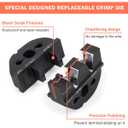 JRready Deutsch Connector Kit IP68 waterproof, 2 3 4 6 8 12 Pin DT DTM Connector with Deutsch Crimper ACT-SY, Size 16 20 Stamped Pin 14-20AWG, DRK-RT1B Removal Tools, DT DTM 24 pairs DW5013