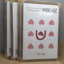 20x30 Poster Frame 4 Pack, Walnut Wood 30x20 Picture Frame, Polished Plexiglass, Vertical or Horizontal Wall Display for Photos & Artwork