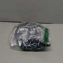 Armless Accent Slipper Chair Cover Slipcover,Stretch Spandex Removable Leaves Printed Non-Slip Silp Cover for Accent Chair Without Arms Furniture Protector for Living Dining Room(Blue, 1)