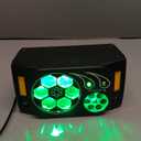 Dreamland Party Disco Light, Disco Ball Dj Light Sound Activated with Remote Control Stage Strobe for Parties KTV Christmas, Bee Eyes 