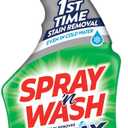 Spray N Wash Max Stain Remover Spray, Laundry Pre-Treat for Tough Stains, 16oz