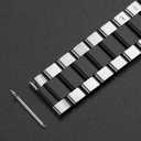 2 x Moran Stainless Steel Watch Band Quick Release Replacement Metal Strap 20mm 22mm for Men Women