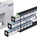 FlagShip K Cup Holder Drawer 3 Tier Coffee Pod Holder for K Pod Save Space Countertop Kitchen (24 Pods Capacity)