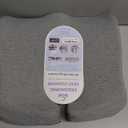 C CUSHION LAB Patented Pressure Relief Seat Cushion for Long Sitting Hours on Office/Home Chair, Car, Wheelchair - Extra-Dense Memory Foam for Hip, Tailbone, Coccyx, Sciatica - Light Grey