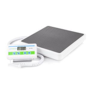 Medical Grade Floor Scale - Portable - Easy to Read Digital Display - Heavy Duty - Home, Hospital & Physician Use - Pound & Kilogram Settings - 12" x 12.5" Platform - 550 lb Limit by Patient Aid