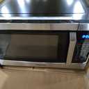 Toshiba Air Fryer Combo 4-in-1 Countertop Microwave Oven, Smart Sensor, Convection, Mute Function, Position Memory 13.6" Turntable, 1.5 Cu Ft, 1000W, Silver, ML-EC42P(SS)