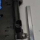 Backpack Hand Truck YUB Wheeled Cart Trolley Hand Aluminum Alloy Folding Trolley Cart for Schoolbag (Black)