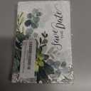 Canopy Street Save The Date Greenery Floral Postcards / 50 Beautiful Mailing Postcards / 6" x 4" Botanical Wedding Fill In Note Cards