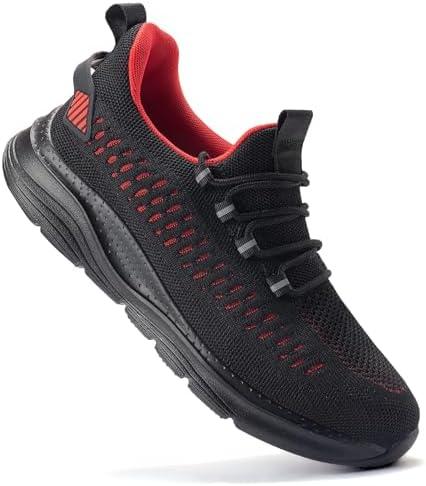 Steel Toe Shoes for Men and Women Comfortable Lightweight Work Safety Shoes Puncture Proof Slip Resistant Indestructible Sneakers Construction Work Utility, Size 7