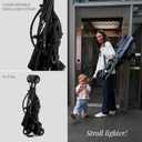 Kinderkraft TIK Lightweight Umbrella Stroller, Black