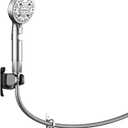 RV Shower Head with Hose High Pressure 9 Mode Shower head with on off switch, Filtered shower head, Shower Head for RV/Campers, Travel Trailer, Motorhome for Water Saving Chrome