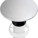 972-098A Seal Plug Stopper for Drain Sink Plug Part Push & Seal Drain Stopper Assembly in Polished Chrome 1 Piece