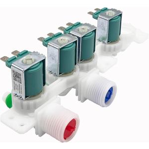 Washing Machine Water Inlet Valve For Samsung WA45H7000AW/A2 WA422PRHDWR/AA WA45H7000AW/AA WA45M7050AW/A4 WA45H7000AP/A2 WA50R5200AW/US WA50R5400AV/US WA50R5400AW/US WA45T3400AP WA400PJHDWR/AA