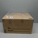 AAAAAcessories D-Shaped Chair Cushions, 2" Thick Dining Chair Pads with Ties and Removable, Machine-Washable Cover, 17" x 16", Set of 6, Blue