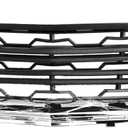 Front Bumper Lower Grille Grill Black Chrome Fit For 2013-2017 Chevrolet Traverse Replaces# 20983791