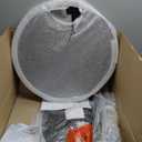 FDW Bistro Pub Table 40 Inch Height Cocktail Table Round Bistro Bar Table for Home and Kitchen Dining (Black)