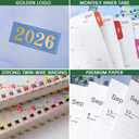 2026 Planner - 2026 Planner Weekly and Monthly, Jan. 2026 - Dec. 2026, 9.7" x 11" with Tabs, Thick Paper, Strong Twin-Wire Binding, Calendar Planners 2026