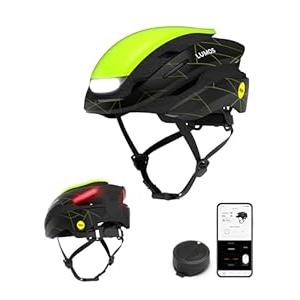 Lumos Ultra Smart Bike Helmet | Customizable Front and Back LED Lights with Turn Signals | Road Bicycle Helmets for Adults, Men, Women