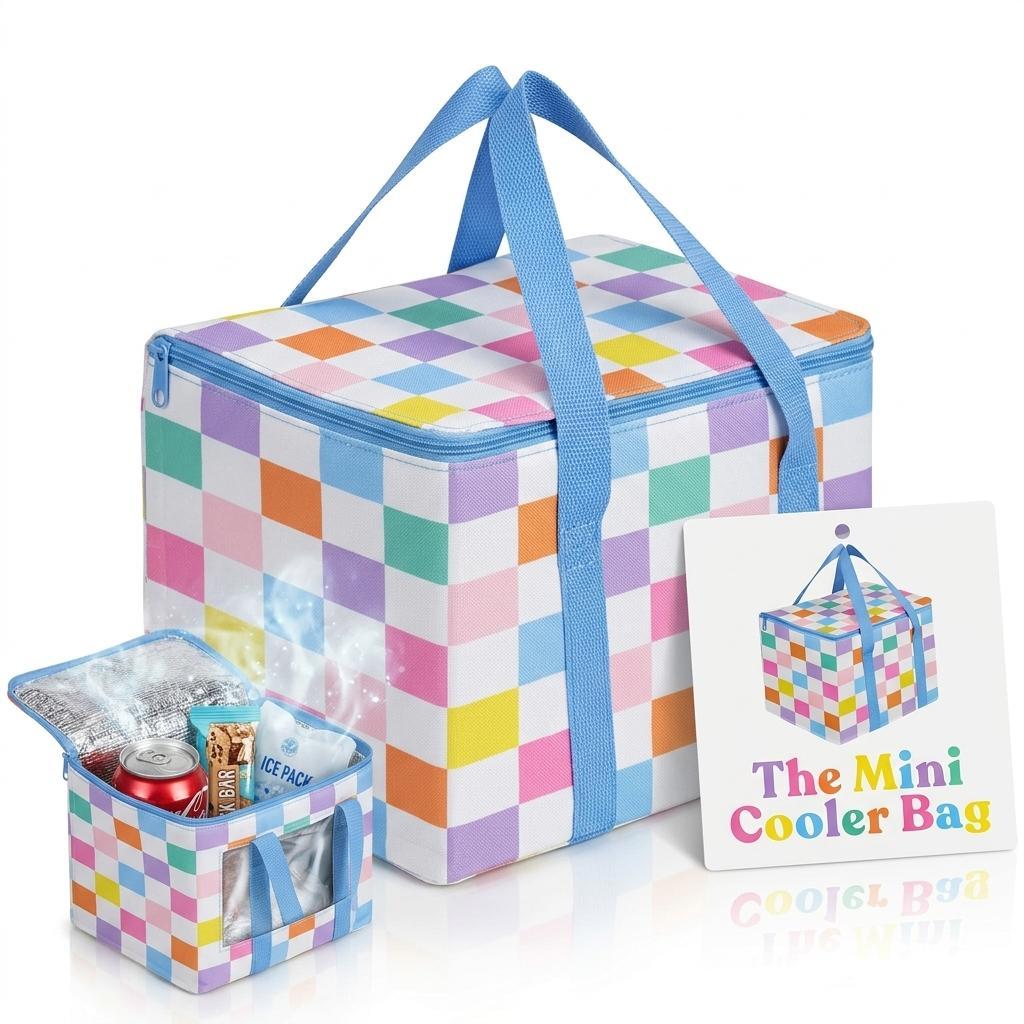 Mini Cooler Bag, Colorful