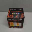 Bitrue LED Flame Effect Light Bulb, 4 Modes Flame Light Bulbs, E26 Base Fire Light Bulb with Gravity Sensor,Flickering Light Bulbs Halloween Home Party(4 Pack)