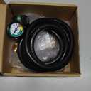 6ft Propane Hose Adapter 1lb to 20lb with Gauge, Propane Tank Adapters 1 lb to 20 lb Converter,5-40lb Propane Tank Hose Adapter for Weber Q Grill/Coleman Stove/Blackstone Griddle/Buddy Heater