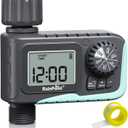 RAINPOINT Sprinkler Timer Outdoor, Water Timer for Garden Hose, Programmable Watering Irrigation Timer with Rain Delay/Manual (Plastic)