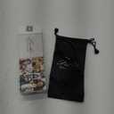 livho Sunglasses for Men Women Aviator Polarized Metal Mirror UV 400 Lens Protection (Black Grey)