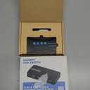 USB Switch 4 in 4 Out, USB Switcher Selector 4 Port for 4 Computer Share 4 Devices Keyboard Mouse Printer Scanner with Desktop Controller and Cables