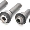 4PCS Front Bushing Engine Cradle Subframe Crossmember Kit Compatible with Nissan Rogue 2008-2015 Nissan Juke F15 Leaf ZE0 2011-2015 Nissan X-Trail T31 2007-2013.Rena.Replacement 54466-JD000 54467BR00A