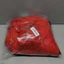 4 Pack Spandex Stretch Tablecloth - 32x43 Inch Square Corners, Fitted High Top Table Cloth for Cocktail, Bar, Weddings, Birthday, Banquet, Outdoor Party (Red)