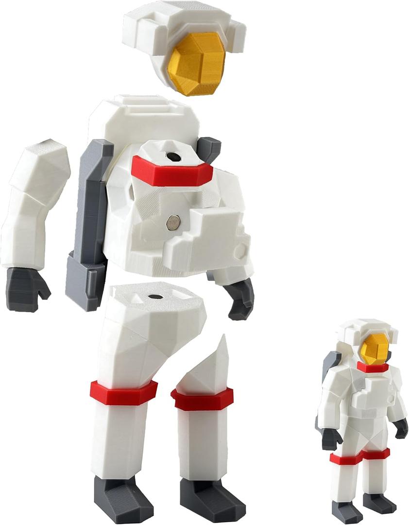 3D Magnetic Puzzle,Magnetic Animal Puzzle Toys for Adult,Astronaut Model Collectible Novelty Desk Decor Toy