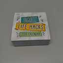 2026 Daily Life Hacks Desktop Calendar | Day To Day Tear Off Calendar with 365 Interesting Hacks & Facts for Everyday of the Year, Fun Box Calendar Gift For Men or Women, Christmas Stocking Stuffer Gift for Home or Office