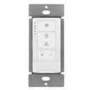 Dimmer Switch with 4-Speed Fan Control, 2-in-1 Light and Fan Combo Wall Control, Single Pole, Neutral Wire Required, White, Works for Hampton Bay/Hunter/Westinghouse/Honeywell/Other Fan Lights