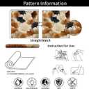 Ginkgo Leaf Removable Self-Adhesive Wallpaper for Bedroom & Living Room Decor 17.7236 Inch,Waterproof Wall Covering for Accent Walls, Apartment, Nursery (Solid color01)