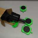 Furniture Jack Lifter Tool  Heavy Furniture Lifter with Wheels and Tool for Moving Appliances, Load Capacity Up to 660 Lbs  Glides Smoothly on Wood, Tile, Laminate, and Other Hard Floor Surfaces