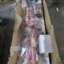 National Tree Company Pre-Lit Animated Nutcracker Christmas Decoration with Multicolor LED Lights and Music, Plays 8 Holiday Songs, Plug in, Red, 58 in