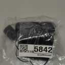 Panasonic Cordless Phone, 1.6" Backlit Display, Call Block, Speakerphone, 10 Hours Talk Time, 1 Handset  KXTGC200B (Black)