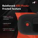 A-Premium Exterior Door Handle Front Right Passenger Side - Compatible with 1996-2009 Chevy Express & GMC Savana 1500 2500 3500 4500 Van - Textured Black, w/Key Hole