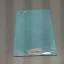 LUXPaper Ruled Notepad | 50 Sheets Per Pad | 8 1/2" x 11" | Aqua Blue | 80lb. Text | 1 Qty